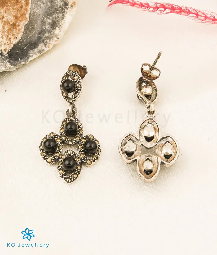 Earrings Marcasite The Idalia Silver Marcasite Earrings