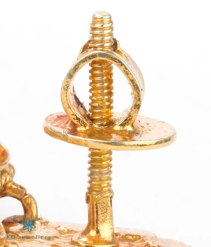 Silversmith Necklaces The Kusum Silver Kempu Necklace