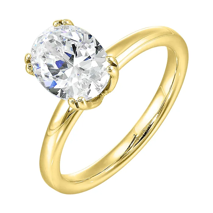 Oval Perfect Love Ring Gems One Rings