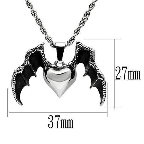 Alamode Necklaces TK549 High polished no plating Stainless Steel Chain Pendant with No Stone