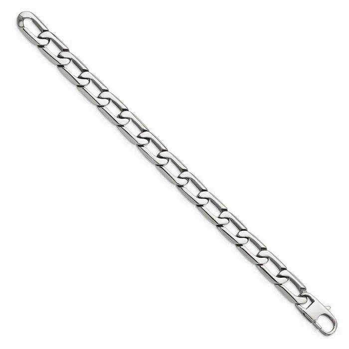Chisel Bracelets Stainless Steel Polished Squares Bracelet