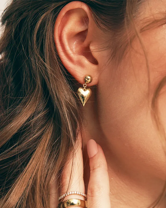 Juno Gold Studs Penny Pairs PreStyled Sets Juno Gold Studs Penny Pairs PreStyled Sets