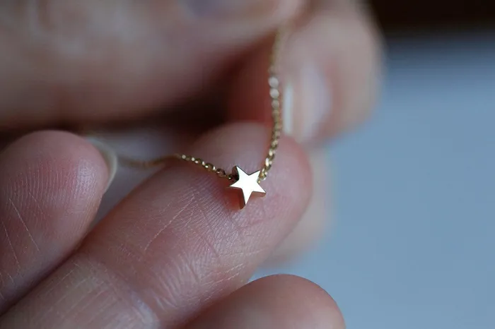 Capucinne Necklaces Tiny Star Necklace Delicate Necklace