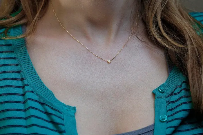 Capucinne Necklaces Tiny Star Necklace Delicate Necklace