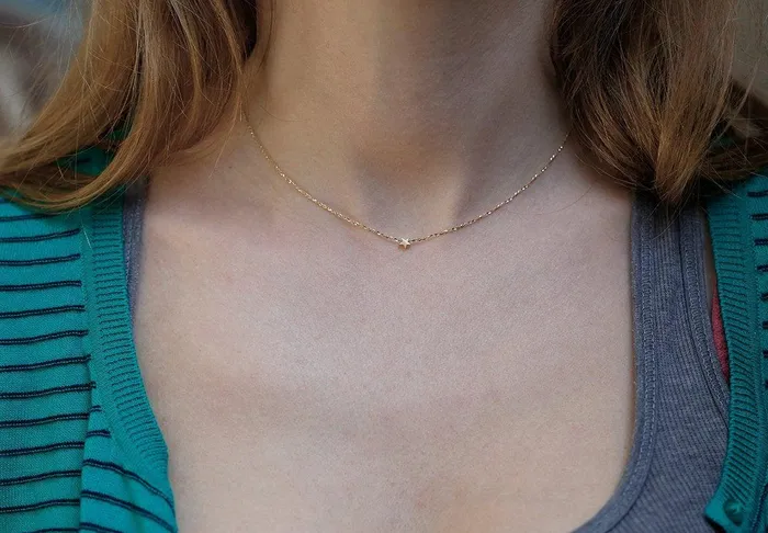 Capucinne Necklaces Tiny Star Necklace Delicate Necklace