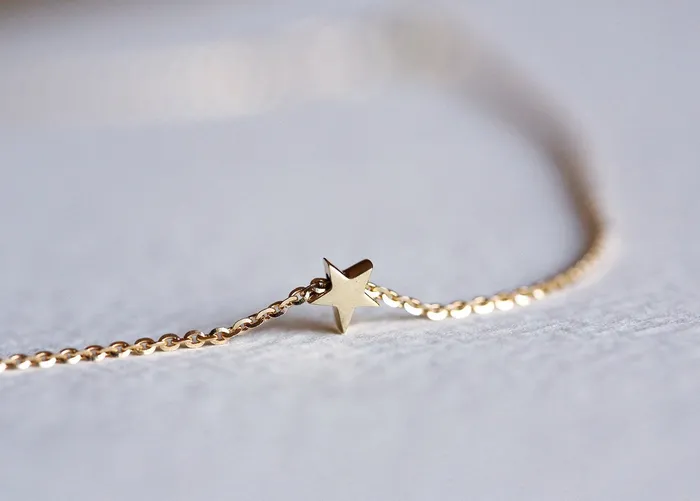 Capucinne Necklaces Tiny Star Necklace Delicate Necklace