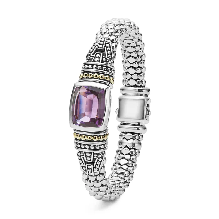 Caviar Color Amethyst Caviar Bracelet 9mm Lagos Bracelets Caviar Color Amethyst Caviar Bracelet 9mm Lagos Bracelets