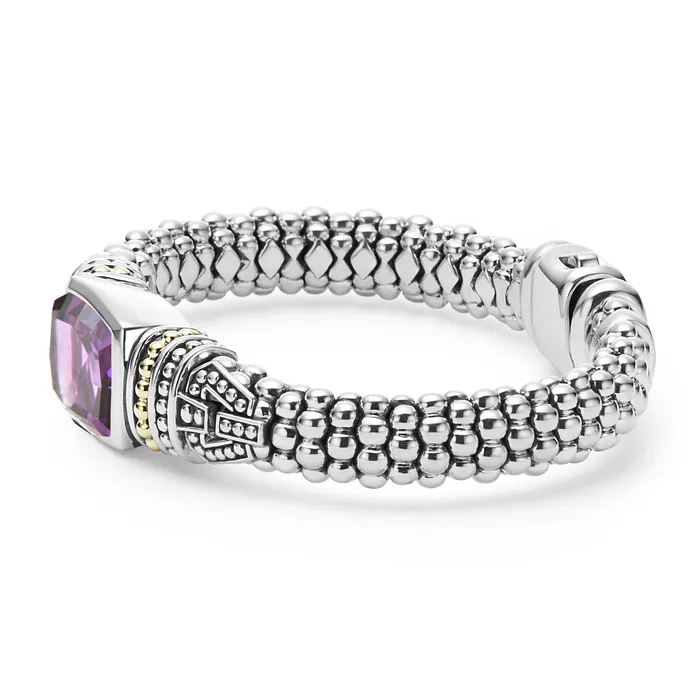 Caviar Color Amethyst Caviar Bracelet 9mm Lagos Bracelets Caviar Color Amethyst Caviar Bracelet 9mm Lagos Bracelets
