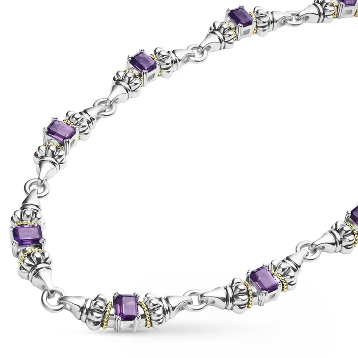 LAGOS Glacier Amethyst Caviar Beaded Necklace Necklaces LAGOS Glacier Amethyst Caviar Beaded Necklace Necklaces