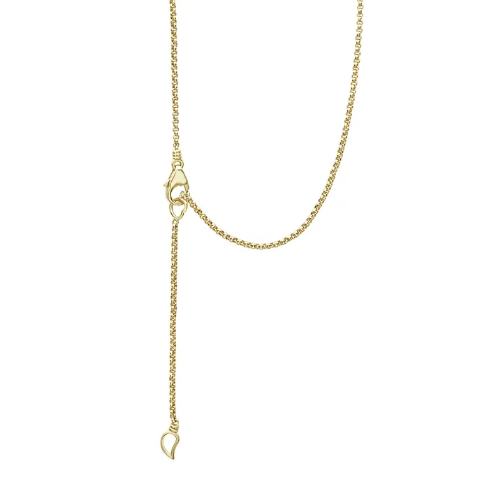 Lagos Necklaces Caviar Gold Caviar Tassel Diamond Pendant Necklace