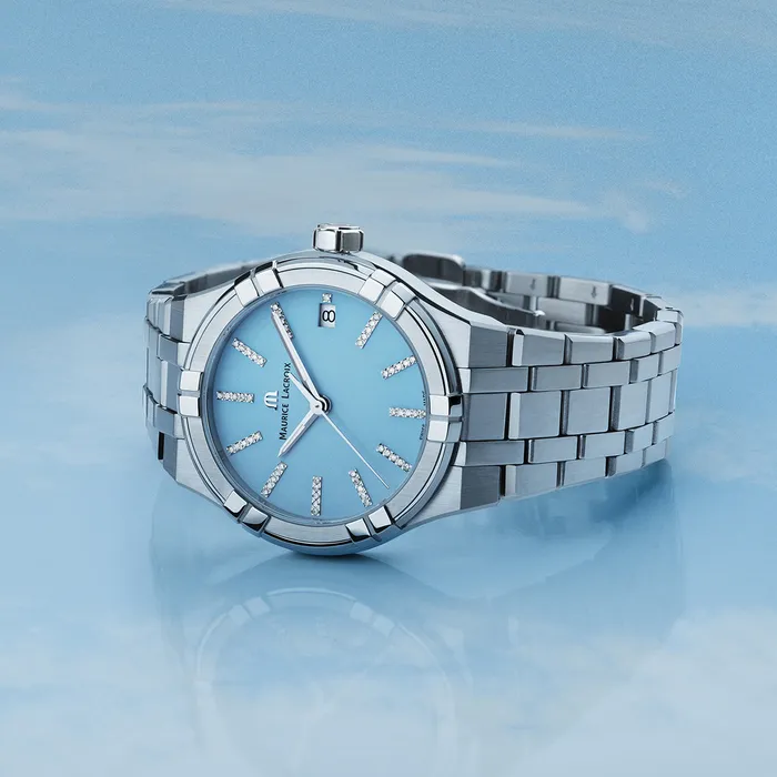 Maurice Lacroix Aikon Quartz Colours Edition Ladies Blue Dial Watch Maurice Lacroix Watches