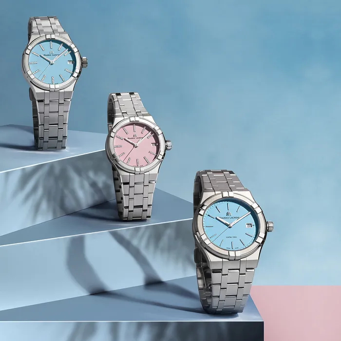 Maurice Lacroix Aikon Quartz Colours Edition Ladies Blue Dial Watch Maurice Lacroix Watches